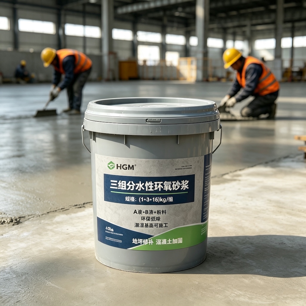 甘德三组份水性环氧砂浆